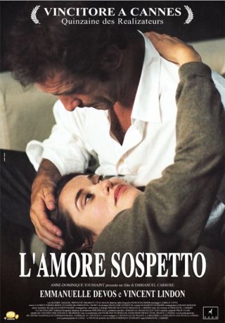 La locandina italiana di L'amore sospetto