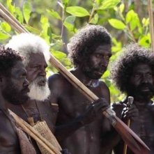 Peter Djigirr, Richard Birrinbirrin, Crusoe Kurddal e Johnny Buniyira in Dieci canoe