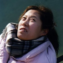 La protagonista di Oasis in una scena del film