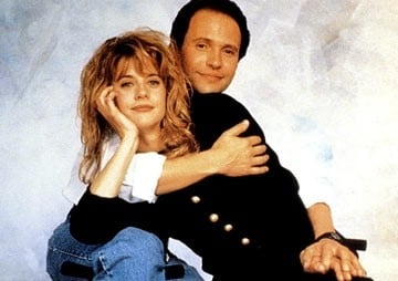 Meg Ryan e Billy Crystal in un'immagine promozionale di Harry, ti presento Sally