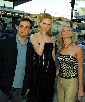 Alejandro Amenábar, Nicole Kidman e Naomi Watts a Los Angeles per l'anteprima di The Others