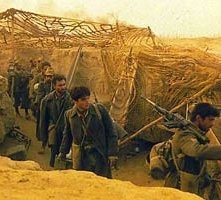 Una scena di El Alamein