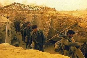 Una scena di El Alamein
