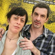 Veronica Chen e Rafael Ferro a Locarno 2006 per presentare il film Agua