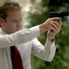 Kiefer Sutherland in una scena del film The Sentinel