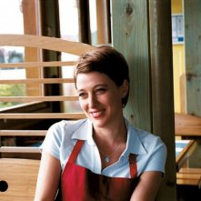 Valeria Bruni Tedeschi in una scena del film Il tempo che resta