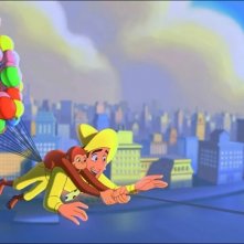 Una scena del film Curioso come George, del 2006