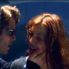 James Marsden e Famke Janssen in una scena di X-MEN