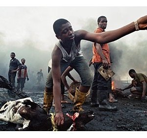 Una scena di Workingman's Death