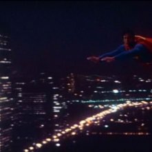 Christopher Reeve in una bella scena di SUPERMAN