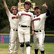 David Spade,  Jon Heder e Rob Schneider ne Gli scaldapanchina