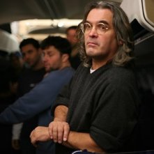 Paul Greengrass sul set di United 93