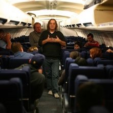 Paul Greengrass sul set di United 93