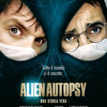 La locandina italiana di Alien Autopsy