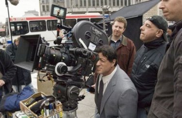 Stallone sul set di Rocky Balboa, ultimo capitolo della saga