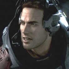 Un bellissimo primo piano di uno dei protagonisti del film Final Fantasy