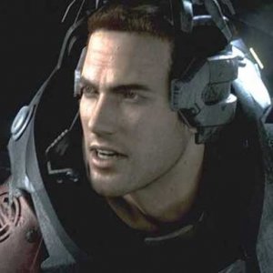 Un bellissimo primo piano di uno dei protagonisti del film Final Fantasy