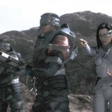 Una scena del film Final Fantasy (Final Fantasy: The Spirits Within 2001)