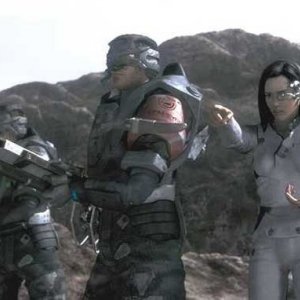 Una scena del film Final Fantasy (Final Fantasy: The Spirits Within 2001)