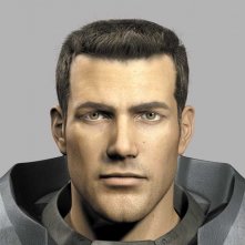 Una scena del film Final Fantasy