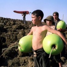 Una scena di Nuovomondo