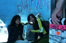 Sul set de La notte del mio primo amore