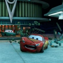 Una scena di Cars - motori ruggenti 