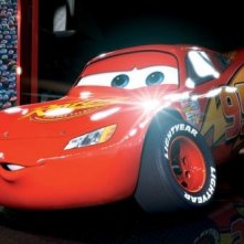 Una sequenza del cartoon Cars