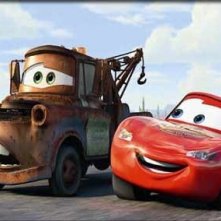 Una sequenza del film d'animazione Cars