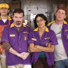 Trevor Fehrman Brian O Halloran Rosario Dawson E Jeff Anderson In Una Scena Di Clerks Ii 28613
