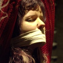 Una scena di tensione del film Il collezionista di occhi