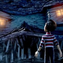 Una scena di Monster House