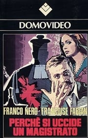 La locandina di Perché si uccide un magistrato?