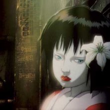 Una scena del film d'animazione Ghost in the Shell 2 - L'attacco dei cyborg