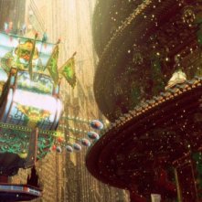 Uno scenario del film Ghost in the Shell 2 - L'attacco dei cyborg