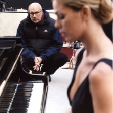 Vanessa Incontrada e Maurizio Sciarra sul set del film Quale amore