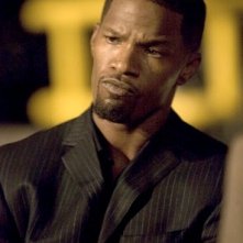 Jamie Foxx in una scena del film Miami Vice
