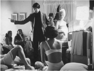 John Landis sul set di Animal House