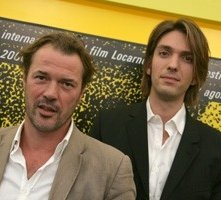 Locarno 2006 - Sebastian Koch, attore e Max Wiedemann, produttore del film DAS LEBEN DER ANDEREN
