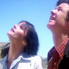 Margot Kidder e Marc McClure in una scena di SUPERMAN