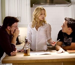 Anthony e Joe Russo con Kate Hudson sul set di Tu, io e Dupree