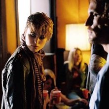 Keira Knightley ed Edgar Ramirez in Domino