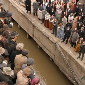 Una scena del film Nuovomondo