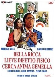 La locandina di Bella, ricca, lieve difetto fisico, cerca anima gemella
