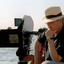 Roberto Andò sul set del film Viaggio segreto