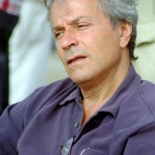 Roberto Cimpanelli sul set del film Baciami piccina