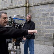 Stephen Frears con Helen Mirren sul set di The Queen