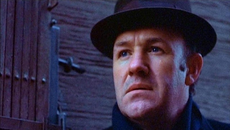 Primo piano di Gene Hackman in Il braccio violento della legge