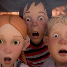 Una scena di Monster House