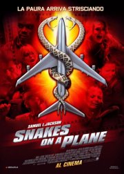 La locandina italiana di Snakes on a Plane